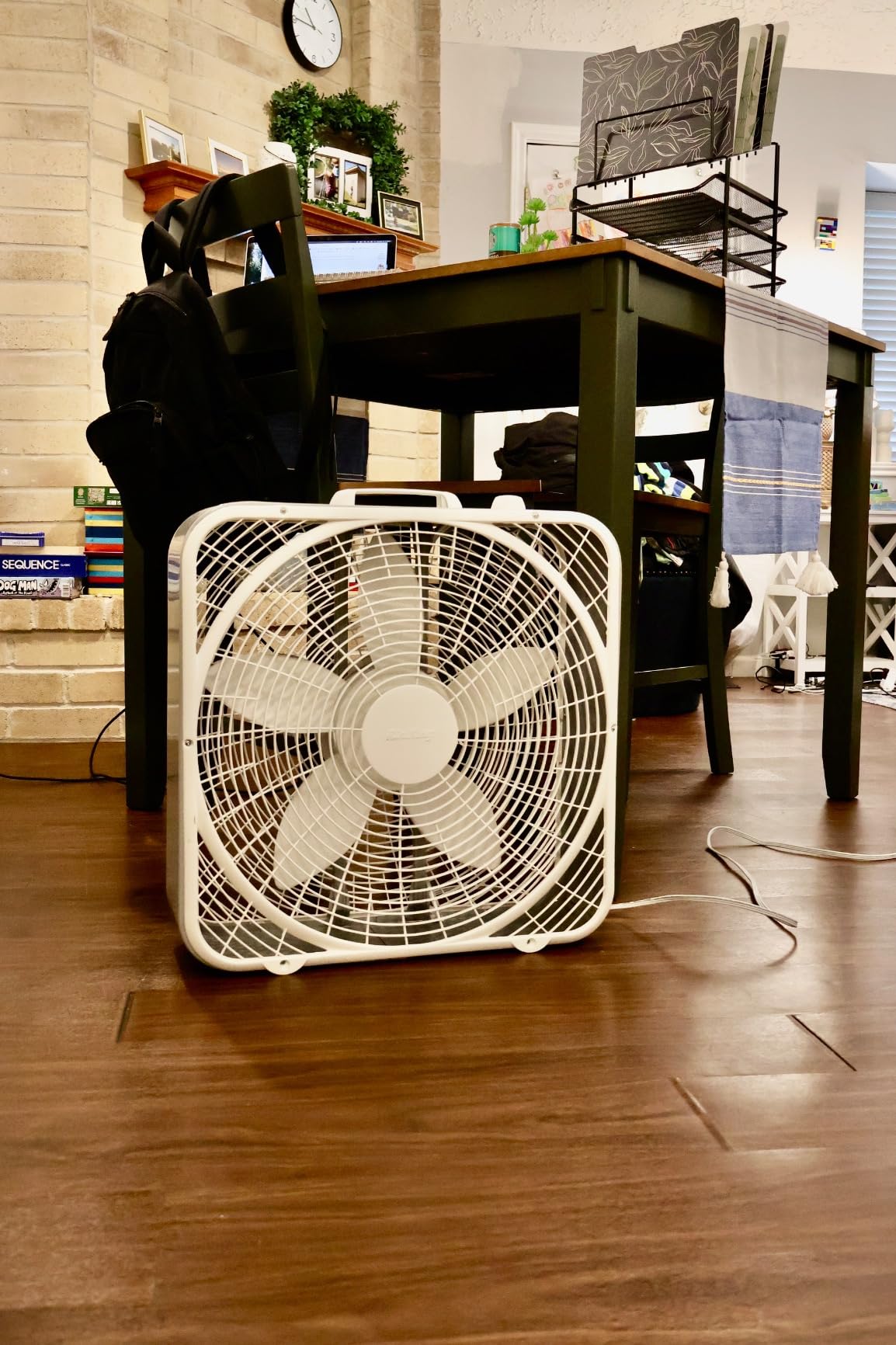 Air King 9723 20-Inch 3-Speed Box Fan , White customer photo 2