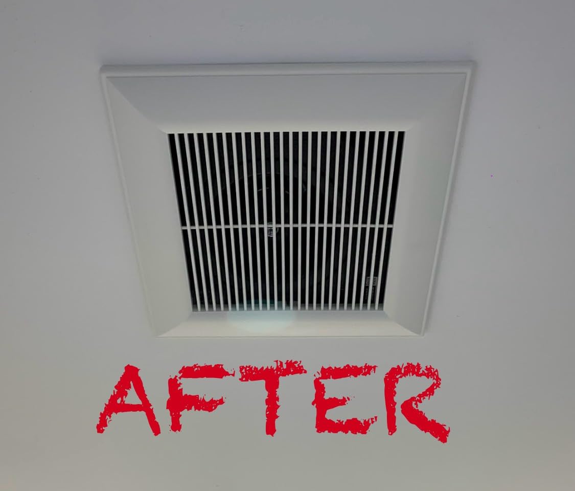 Panasonic FV-0510VS1 Whispervalue Dc Fan | WhisperValue DC Pick-A-Flow Bathroom Exhaust Fan, 50-80-100 CFM, Slim 3-3/8 Inch Housing Depth customer photo 2