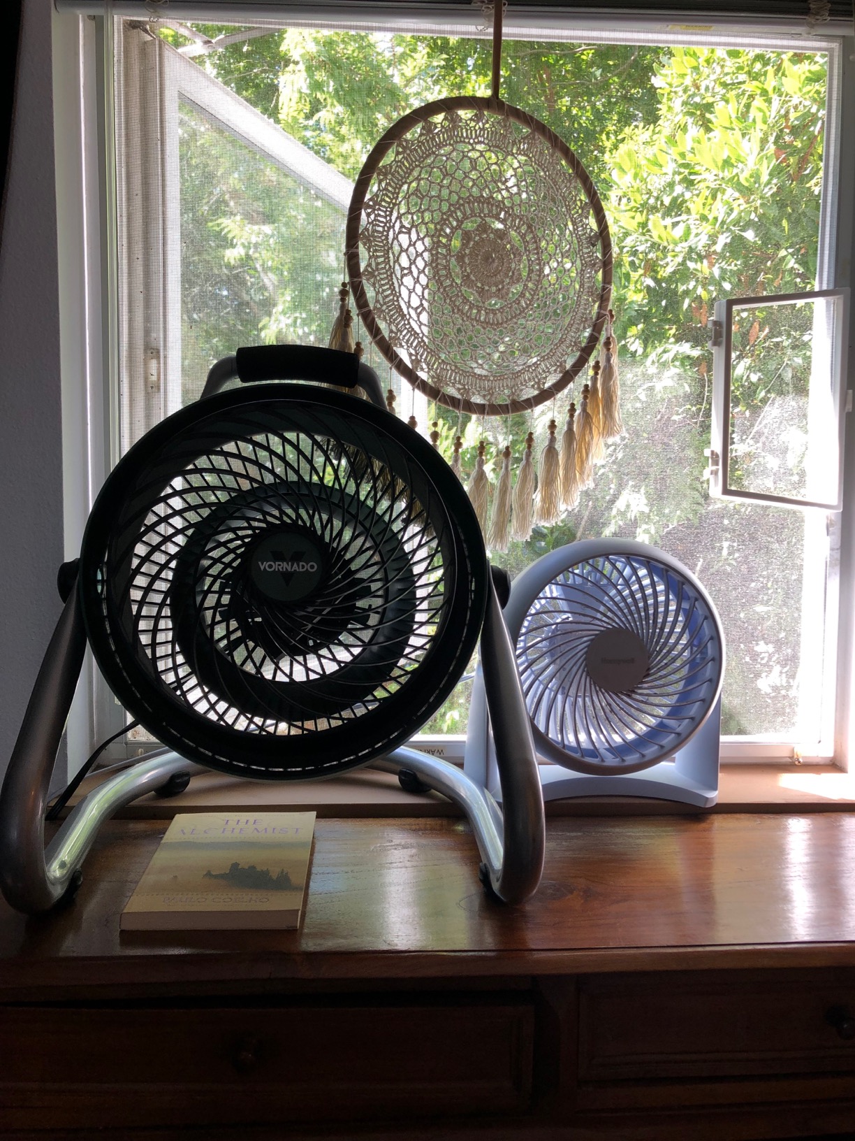 Vornado 293 Large Heavy Duty Shop Fan, 3 Speed Electric Fan, High Impact Casing, IP54-Rated Motor, Whole Room Air Circulator, Pivoting Head, Carry Handle, 16 inch Floor Fan for Bedroom and Garage, Green customer photo 1