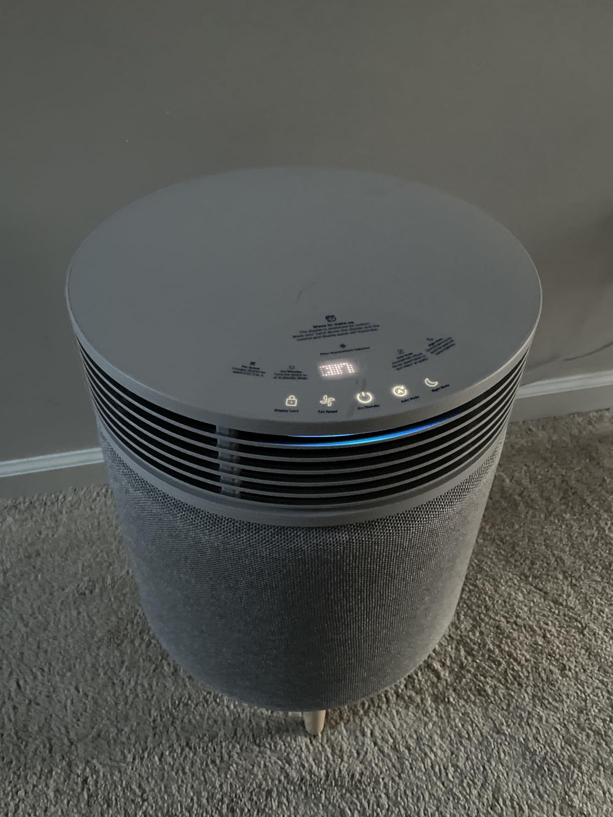 BLUEAIR Air Purifier for Large Rooms & Home - Odor Eliminating Cleans up to 3385 ft, HEPASilent, Smart WiFi, Auto Mode, Doubles as Table, Removes Dust, Smoke, Pet Hair, AHAM Verified, Blue Signature customer photo 1