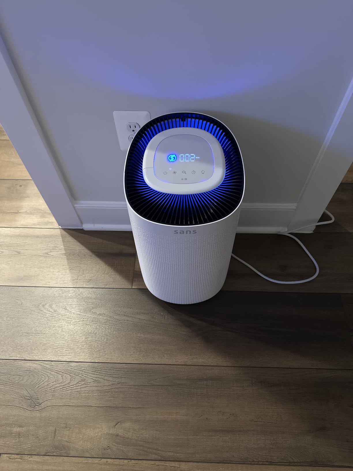 Sans HEPA 13 Air Purifier - White - 1560ft Ultra-Quiet Home Air Purifier, Pre-Filter, Activated Carbon, UV-C Light, Protect from Odors, Smoke, Pollutants, Allergens, Dust, Dander, Harmful Chemicals customer photo 1