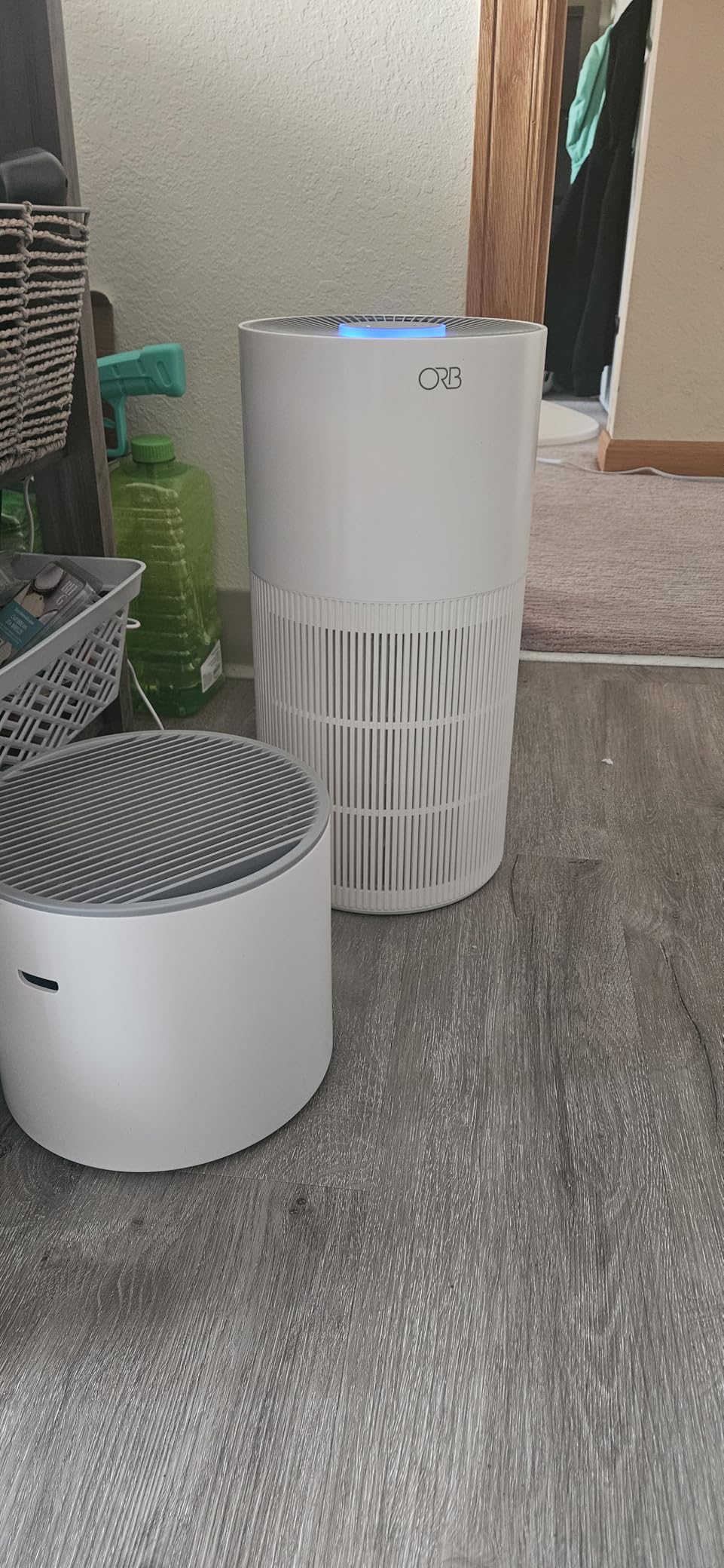 ORB 2-in-1 Air Purifier & Humidifier Combo for Bedroom - HEPA Filter, Quiet, Auto Mode, No Mist, Removes Dust Smoke Odors Pet Dander, Top Fill, Covers 500 Sq Ft customer photo 1