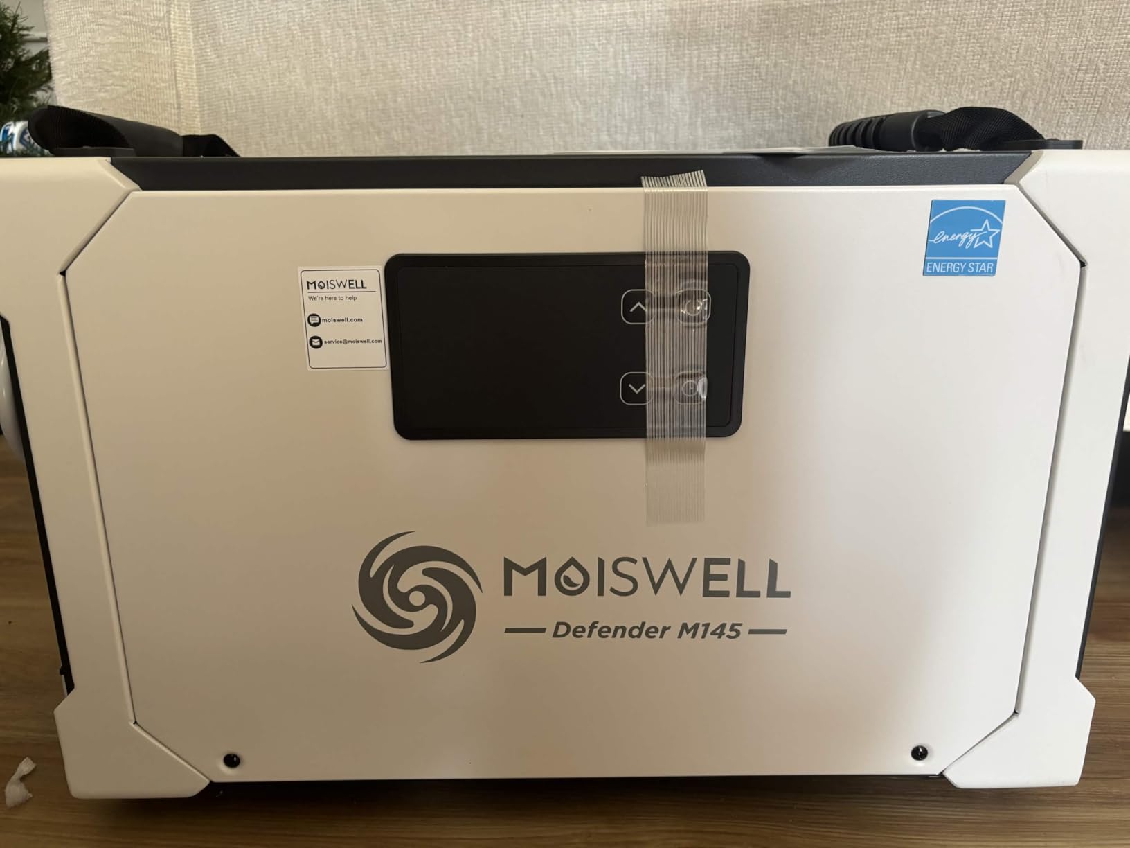 145 Pints Commercial Dehumidifier with Pump, Crawlspace Dehumidifiers with Drain Hose for Compact Tight Basements Large Spaces | MOISWELL Defender MP70 customer photo 1
