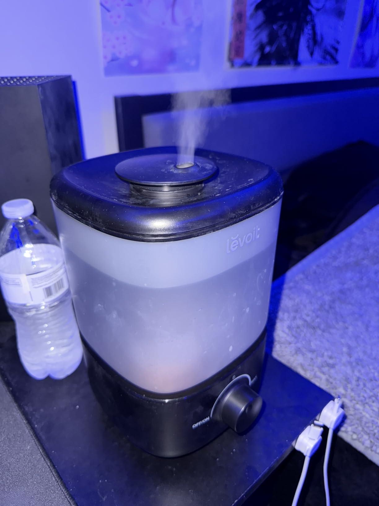 LEVOIT Classic 160 Top-Fill Ultrasonic Cool Mist Humidifier, Super Easy to Fill and Clean, Quiet Operation for Bedroom Home Baby & Plants, Auto Shut-off for Safety, 360° Rotating Nozzle, 2.5L, Black customer photo 2