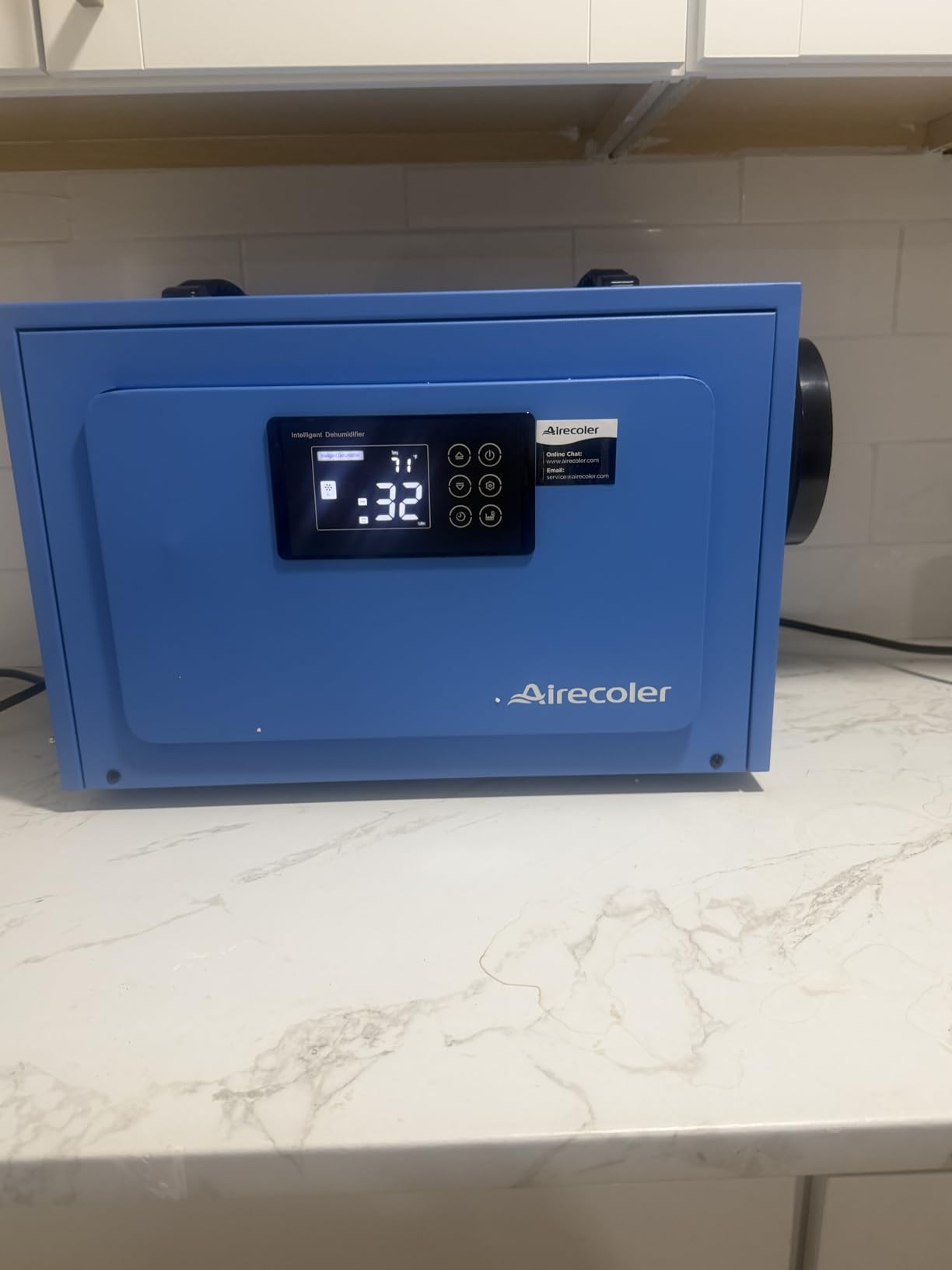 125 Pints Commercial Dehumidifier for Crawl Spaces & Basements with Drain Hose, Industrial Grade Water Damage Restoration for up to 6,000 sq ft, Auto Defrost, Memory Starting customer photo 2