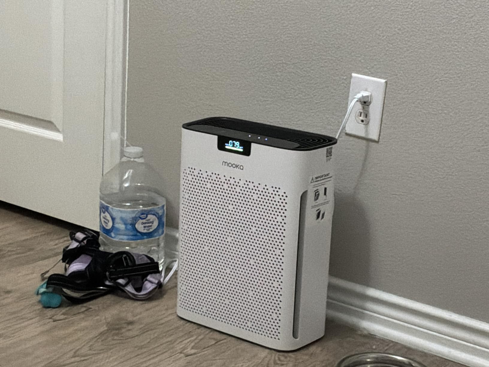MOOKA Air Purifiers for Home Large Room 2200 Ft with Washable Filters, H13 HEPA Air Purifier for Home Pets Bedroom with Fragrance, Air Cleaner for Smoke Dust Pollen Pets Hair Odor, KJ190 White customer photo 1