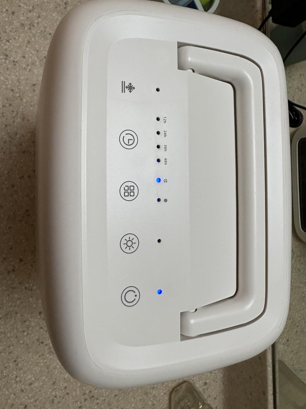 60 OZ Dehumidifiers for Home, Dual-Semiconductor Quiet Dehumidifier with Timer Auto-Off Sleep Mode 7 Colors Light Portable Small Dehumidifiers for Bathroom, Cloakroom, RV, Black customer photo 2