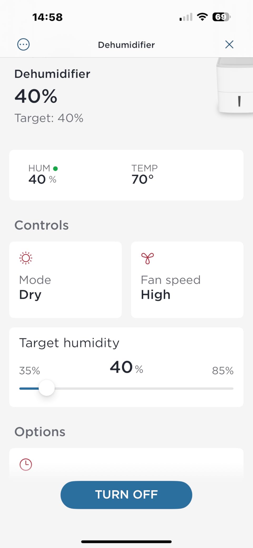 Frigidaire 35-Pint Portable Dehumidifier with Wi-Fi and Energy Star Certification for Small/Medium/Large Rooms & Basements, Custom Humidity Control customer photo 1
