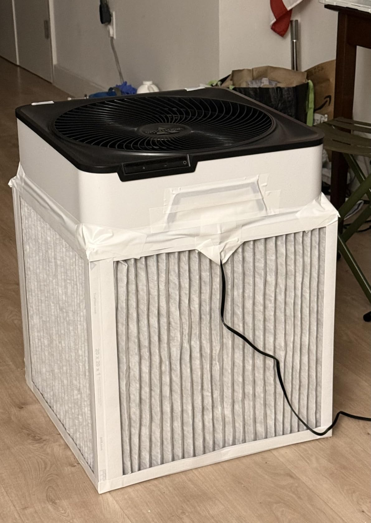 Vornado Model 80 High Velocity Box Fan, 20 Inch, 5 Speeds, Powerful Airflow customer photo 1