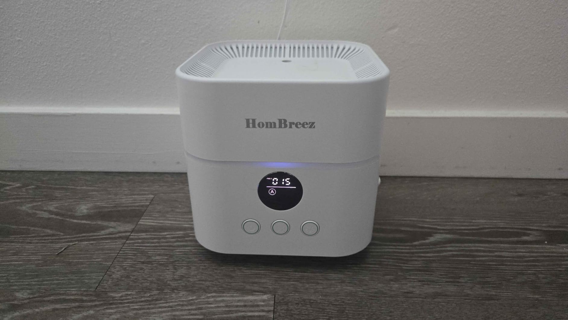 Air Purifier and Humidifier Combo for Bedroom, Covers Up to 200ft², H13 True HEPA Filter, 400ML Water Tank, Quiet Cool Mist Top Fill Essential Oil Diffuser for Baby, Pet Room, White customer photo 2