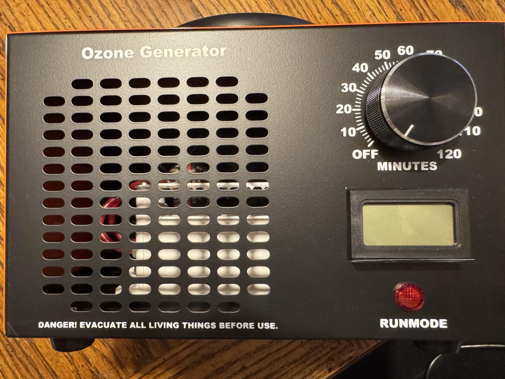 Ozone Generator 160,000mg/H with Temp/Humidity Display - 120 Min Timer O3 Ionizer customer photo 2