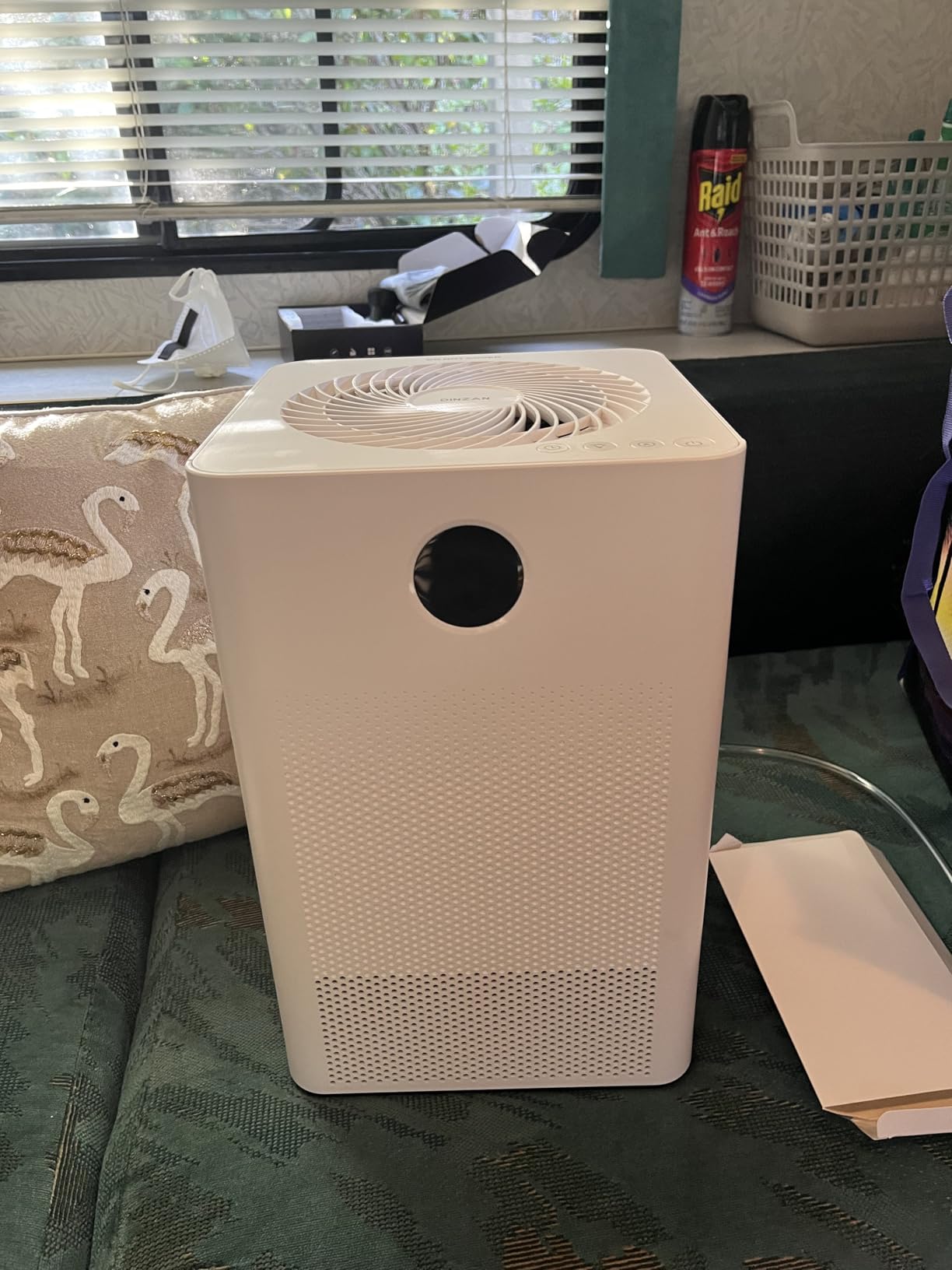 HD022 Rotary Dehumidifier for Bedroom Ultra Quiet Small Portable Air Purifier with Dehumidifiers for Basement Home Bathroom RV Dehumidifiers with Washable Filter Humidity Display Timer Mode customer photo 1