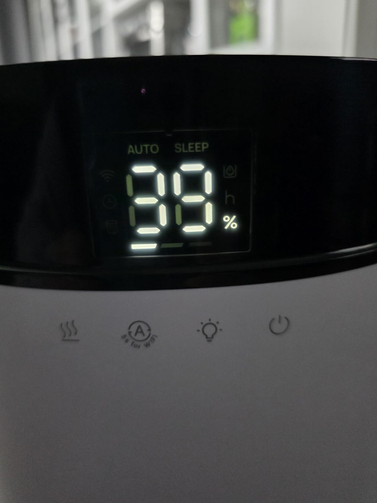 DREO 16L Smart Humidifier Large Room 1000 ft², 130H Runtime, 30dB, Top Fill, Auto Mode, Remote/Touch/Voice & APP Control, Clean Tank Technology, RGB Light, Cool Mist Humidifiers 755S for Bedroom, White customer photo 2
