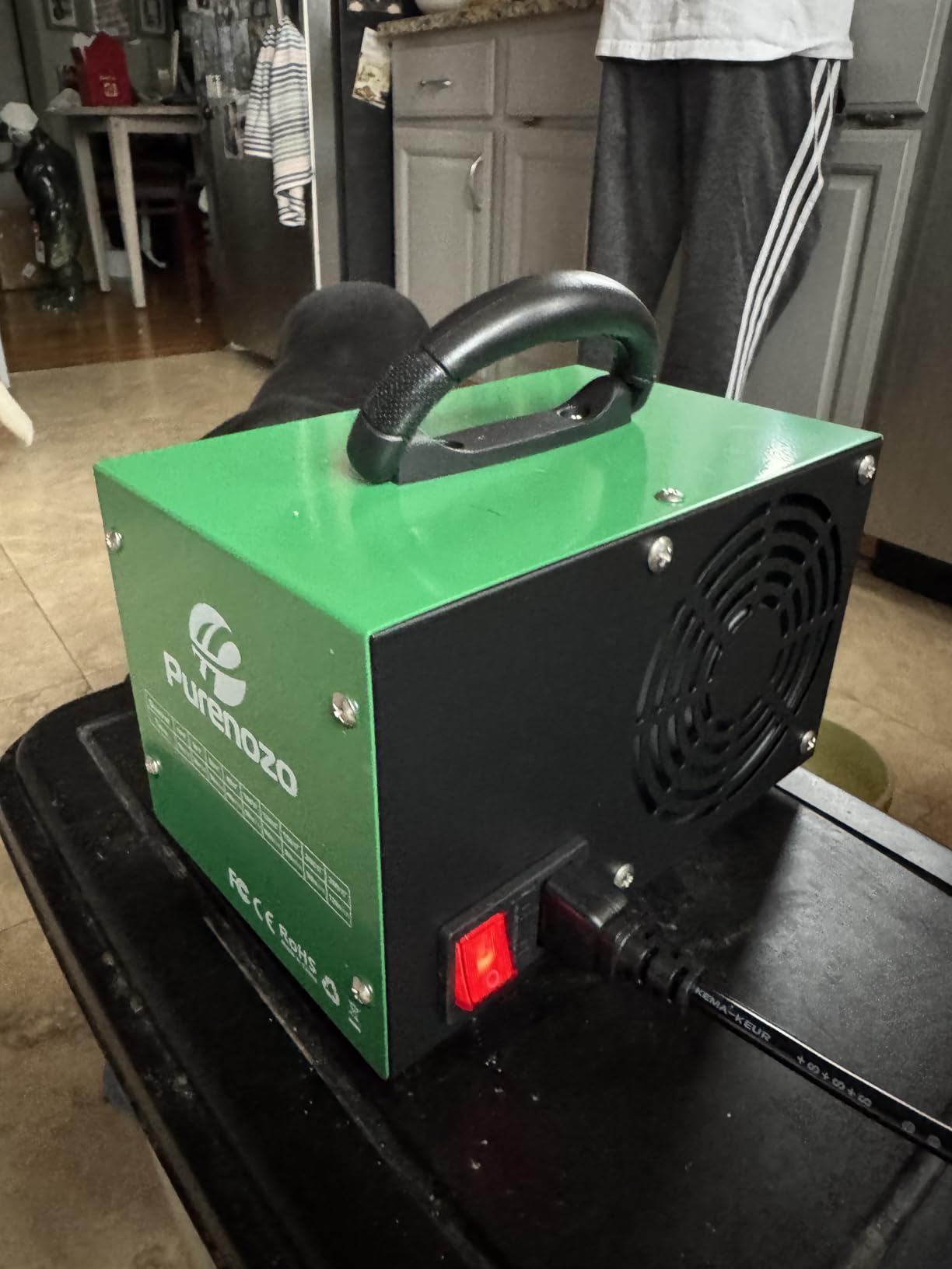 Ozone Generator & Ozone Odor Eliminator 60,000mg/h, Industrial & Home Ozone Machine customer photo 1
