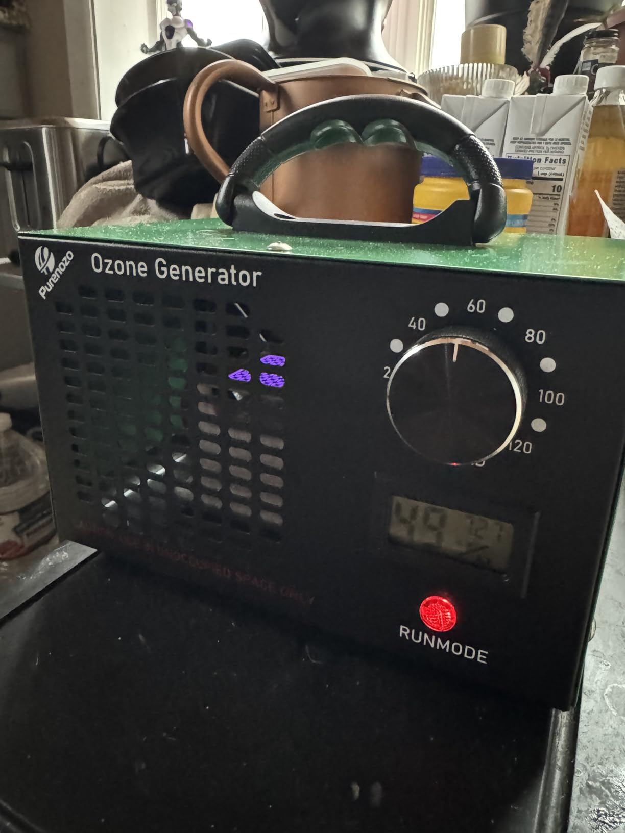 Ozone Generator & Ozone Odor Eliminator 60,000mg/h, Industrial & Home Ozone Machine customer photo 2