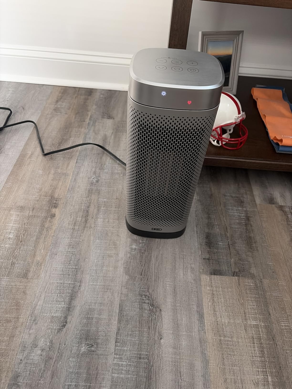 DREO Space Heaters for Indoor Use, Fast Heating Portable Heaters with Remote, Large PTC Ceramic Electric for Bedroom, 12H Timer, 70° Oscillation, Overheat Protection, 1500W Safety Heat for Home Office customer photo 2