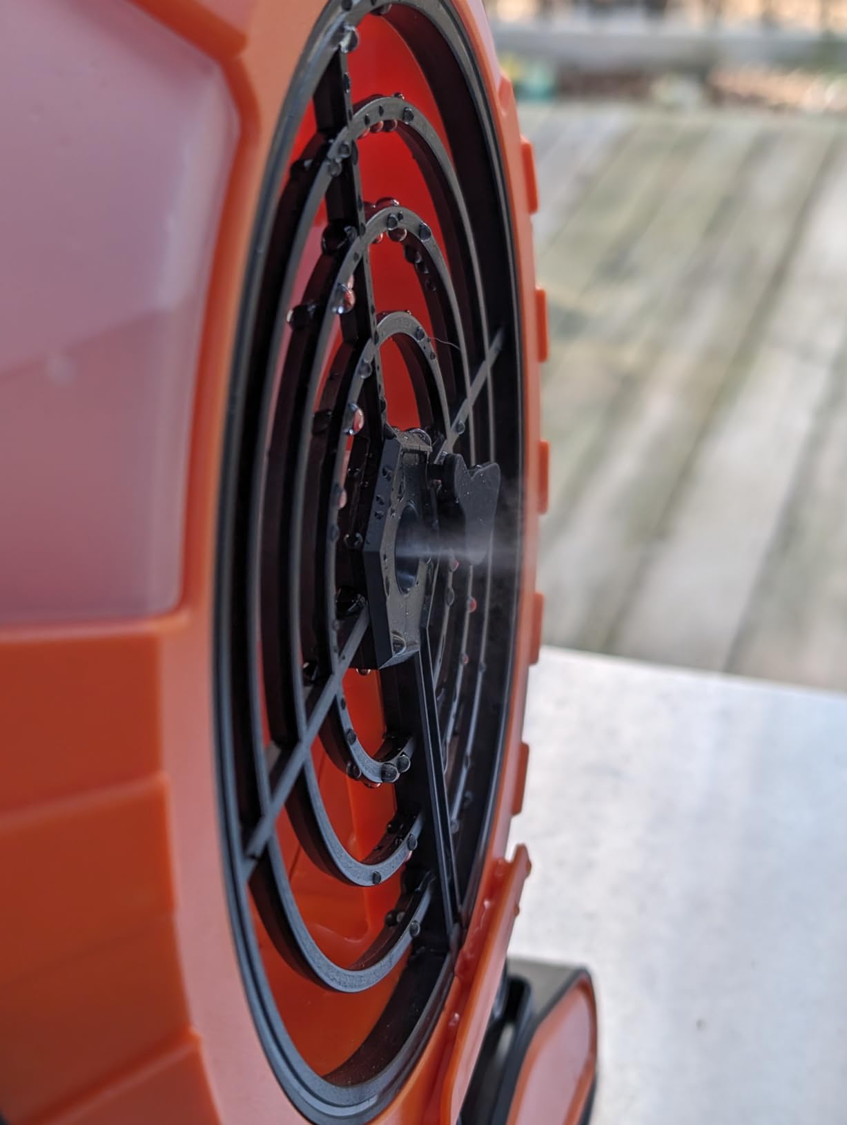 AI Portable Air Conditioners Fan with 120° Rotating Function,JYew Evaporative Mini Room Air Conditioners,Portable AC Unit Air Cooler with 4 in 1 Humidifier Fan Conditioner, AC Portable for Room Office customer photo 2