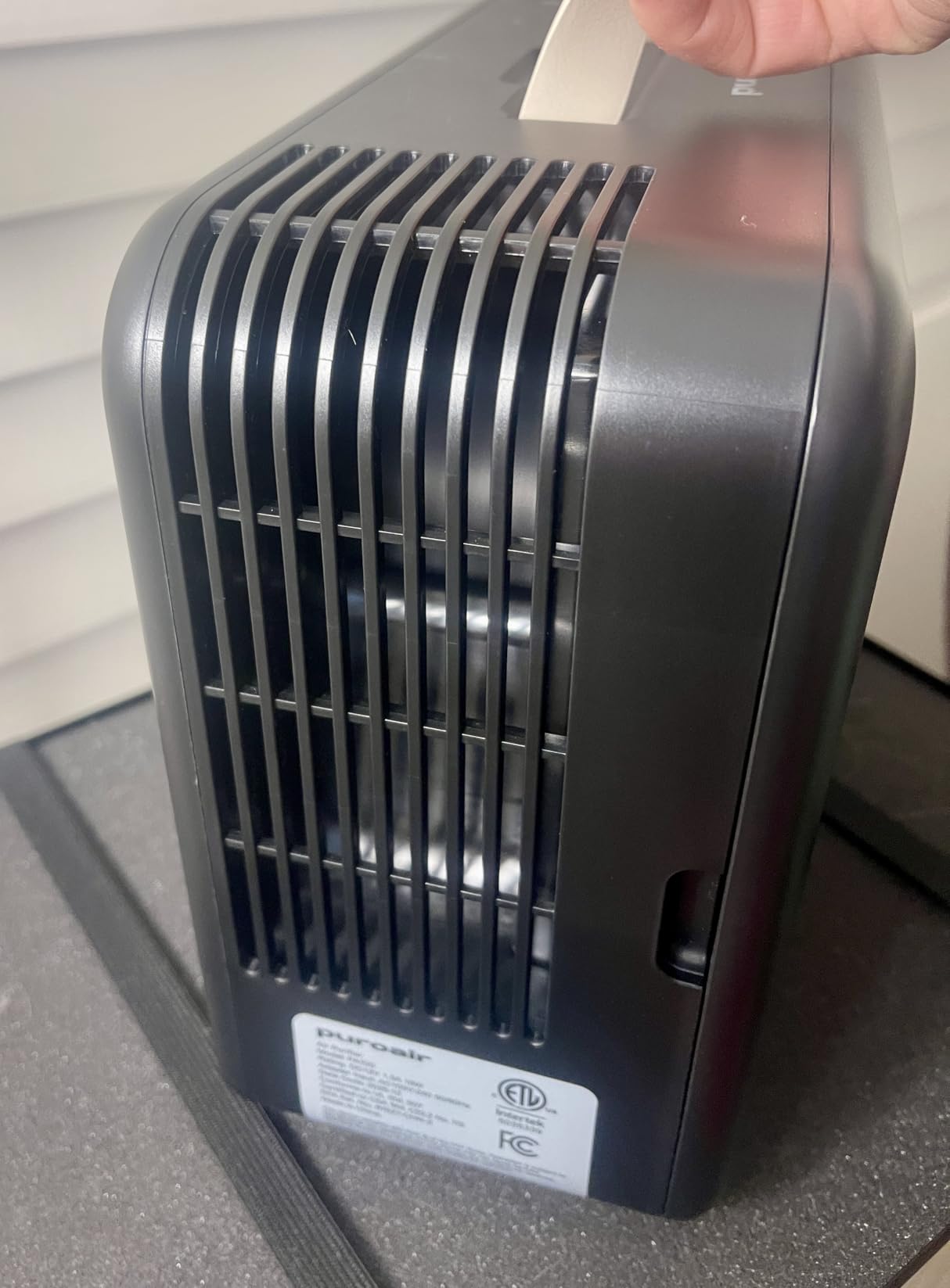 PuroAir Air Purifier 100i Smart HEPA Air Purifiers for Home Pets - Portable Small Air Purifier Filters up to 550 Ft² of Pollutants, Smoke, Pollen, Dust - Room Air Purifiers for Bedroom, Baby, Office customer photo 1
