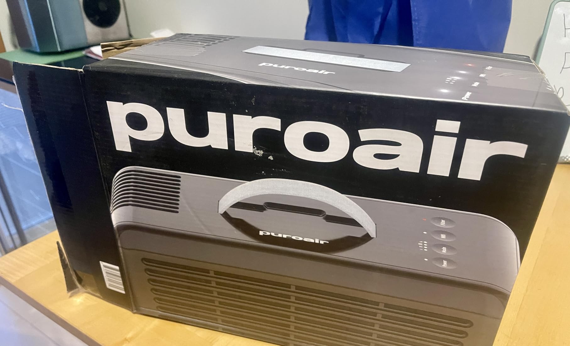 PuroAir Air Purifier 100i Smart HEPA Air Purifiers for Home Pets - Portable Small Air Purifier Filters up to 550 Ft² of Pollutants, Smoke, Pollen, Dust - Room Air Purifiers for Bedroom, Baby, Office customer photo 2
