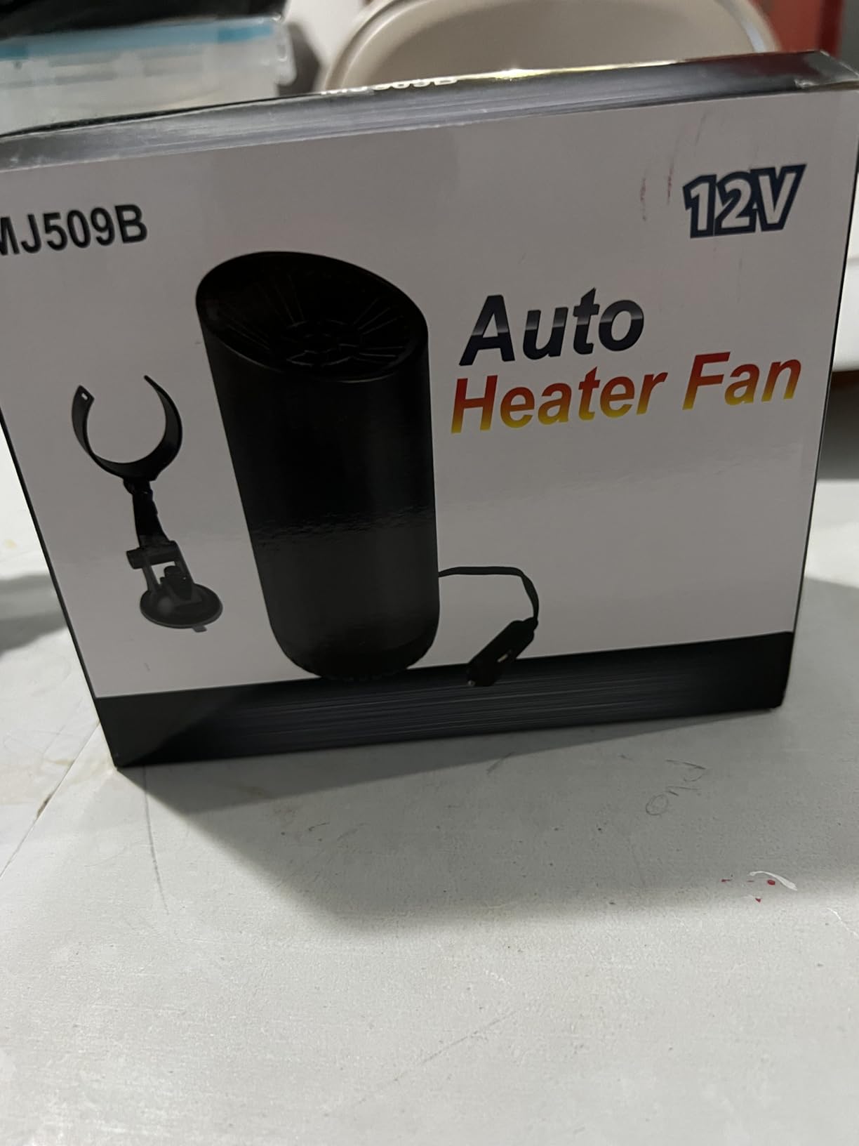 Portable Car Heater Fan, Car Defroster Defogger Heater, 12V 150W 2 in 1 Heating and Cooling Car Heater Defroster Anti-Fog customer photo 1