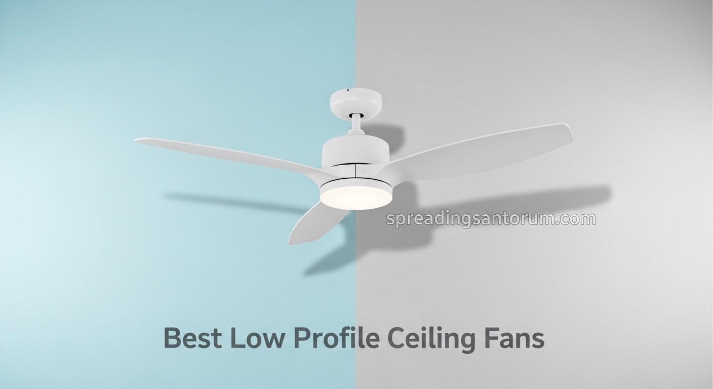 10 Best Low Profile Ceiling Fans For Small Rooms August 2026