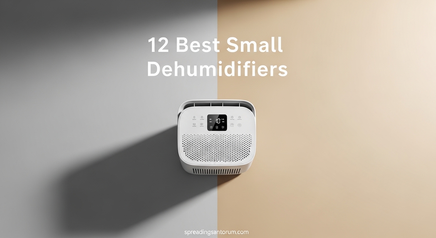 12 Best Small Dehumidifiers For Tiny Spaces August 2026