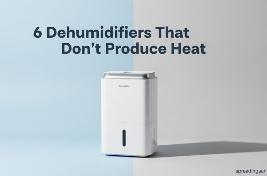  6 Dehumidifiers That Don’t Heat Your Room May 2026