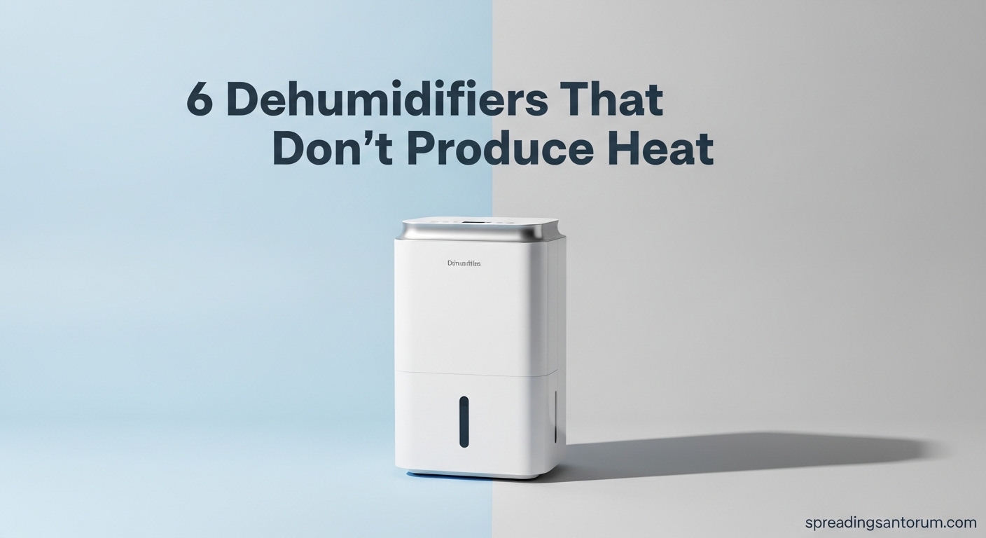 6 Dehumidifiers That Don’t Heat Your Room August 2026
