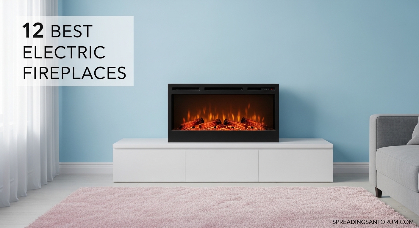 12 Best Electric Fireplaces That Look Real August 2026