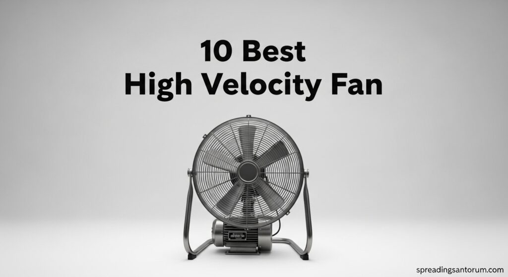 High Velocity Fan