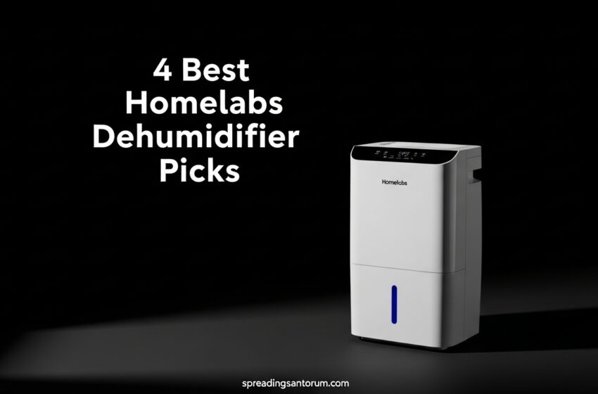  4 Best Homelabs Dehumidifier Picks May 2026