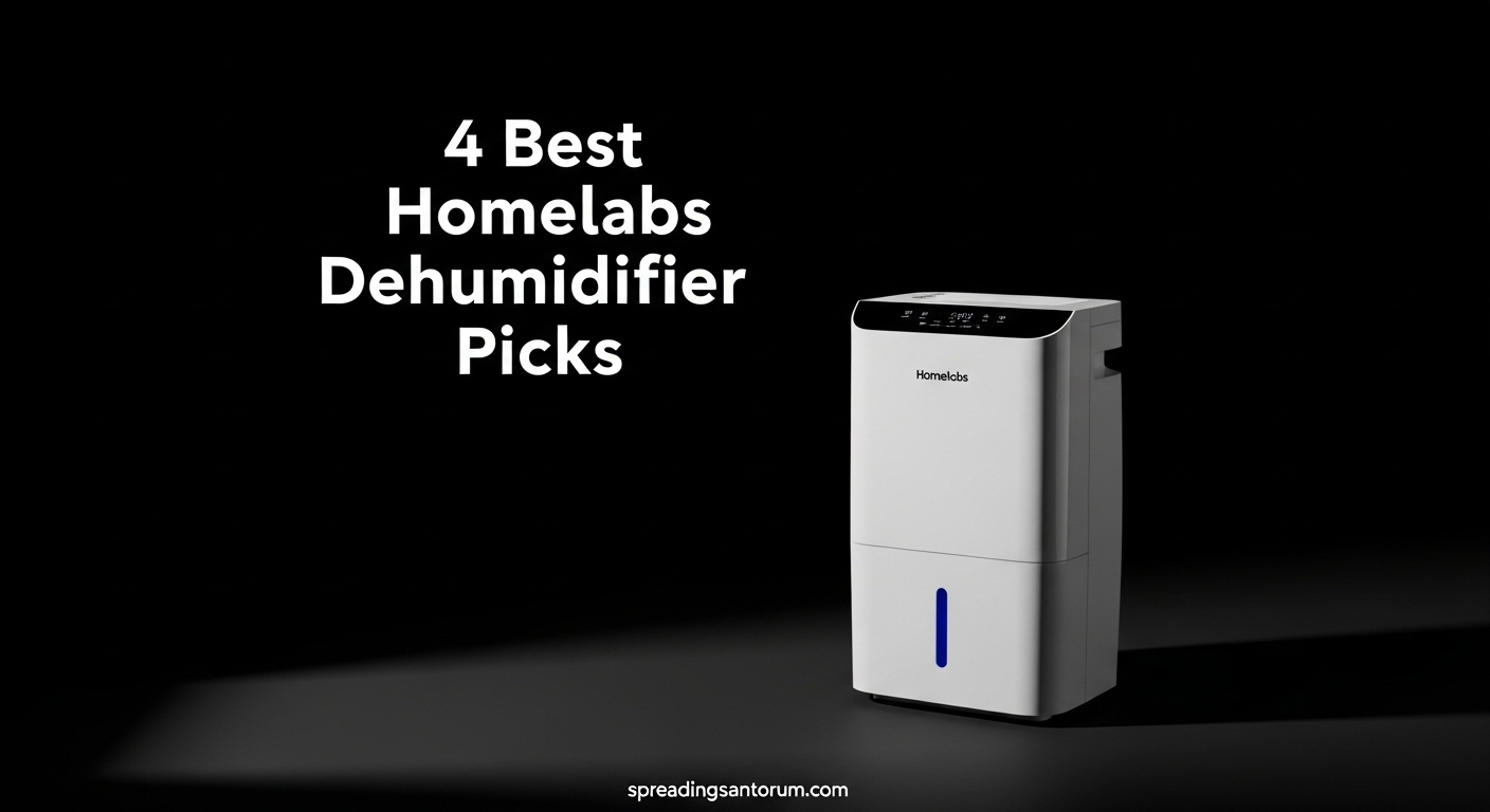 4 Best Homelabs Dehumidifier Picks August 2026