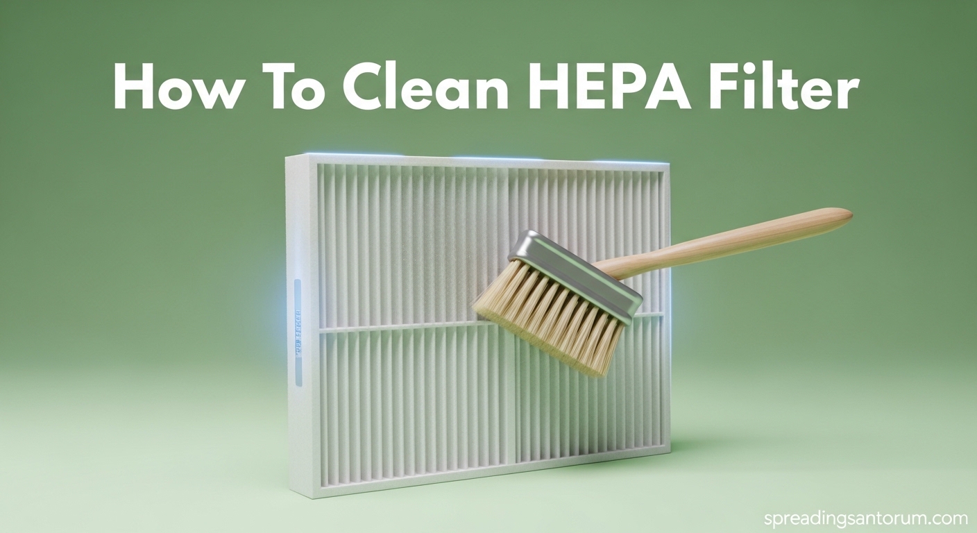 How To Clean HEPA Filter Properly August 2026