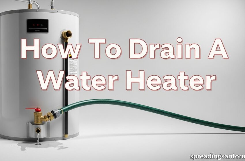  How To Drain A Water Heater Safely May 2026