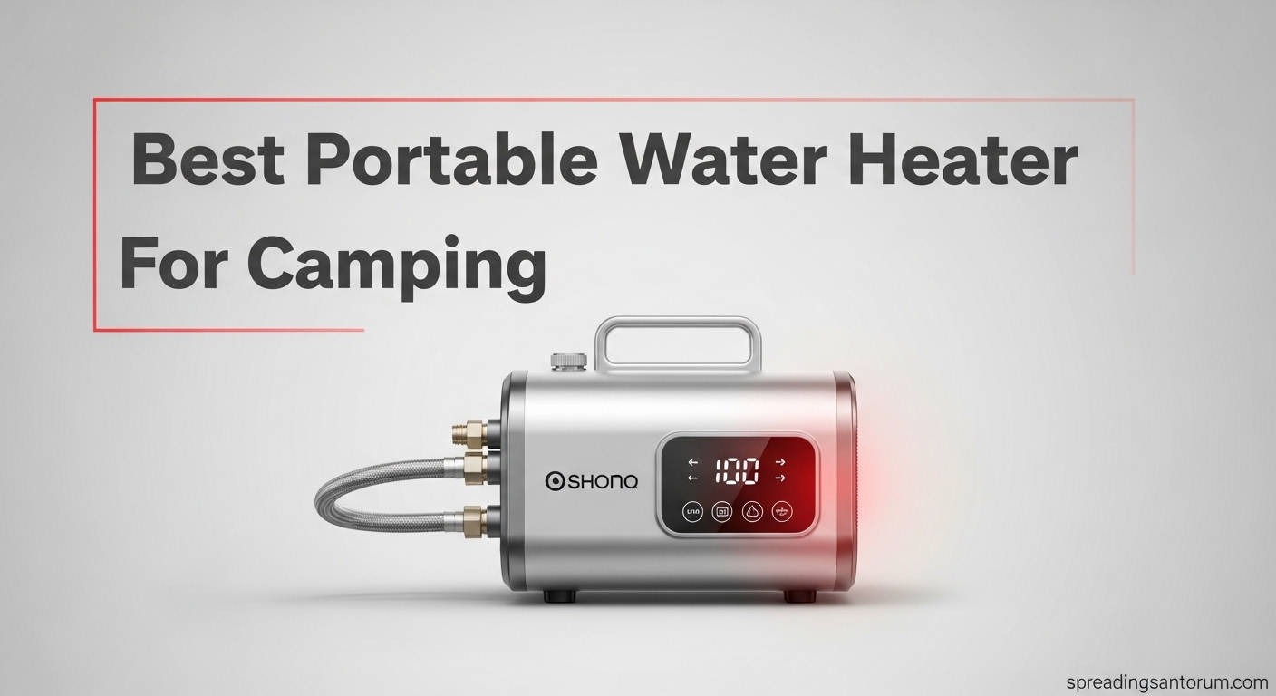 10 Best Portable Water Heater For Camping August 2026
