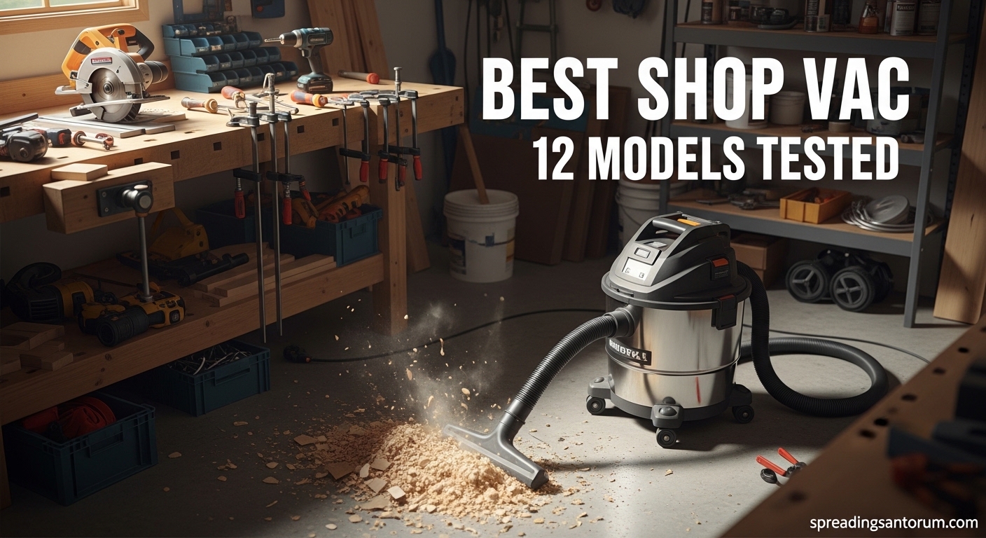 Best Shop Vac 12 Models Tested For Garage August 2026