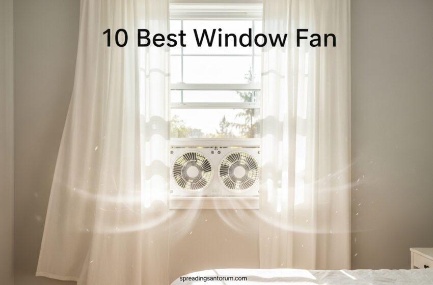  10 Best Window Fan Picks For Strong Cooling Airflow May 2026