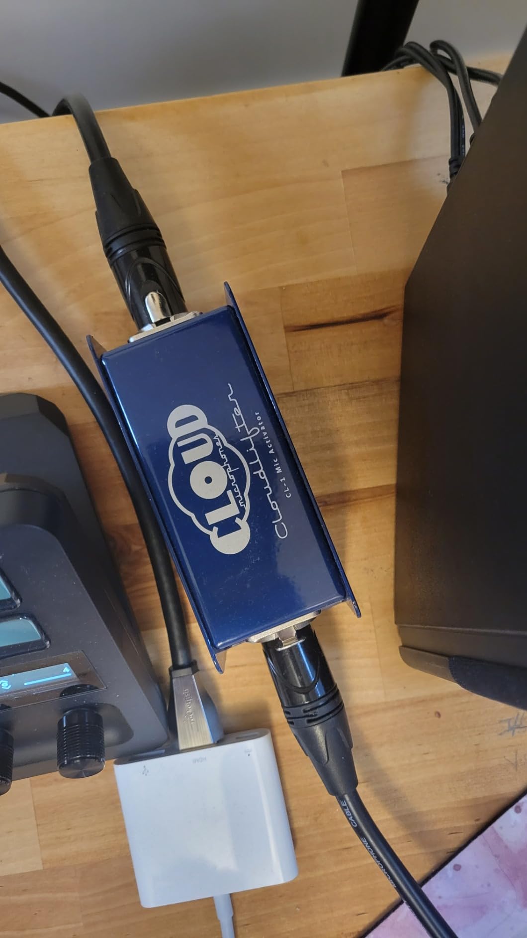 Cloud Microphones - Cloudlifter CL-1 Mic Activator - Ultra-Clean Microphone Preamp Gain - USA Made | Plus 25db Ultra-Clean Gain for Passive Mics, Phantom-Powered, Does Not Pass Phantom, Made in Usa, Tucson, Az customer photo 1