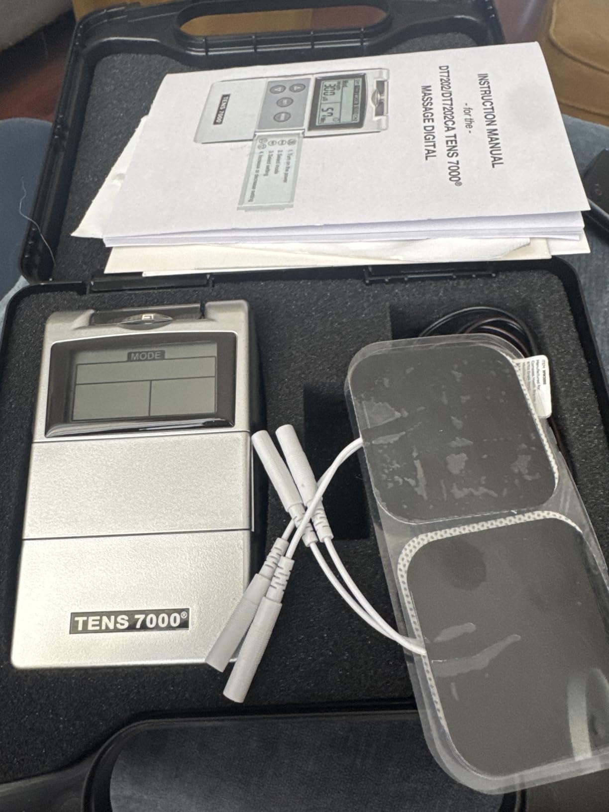 Digital TENS Unit with Accessories - Muscle Stimulator Machine for Back Pain Relief customer photo 2