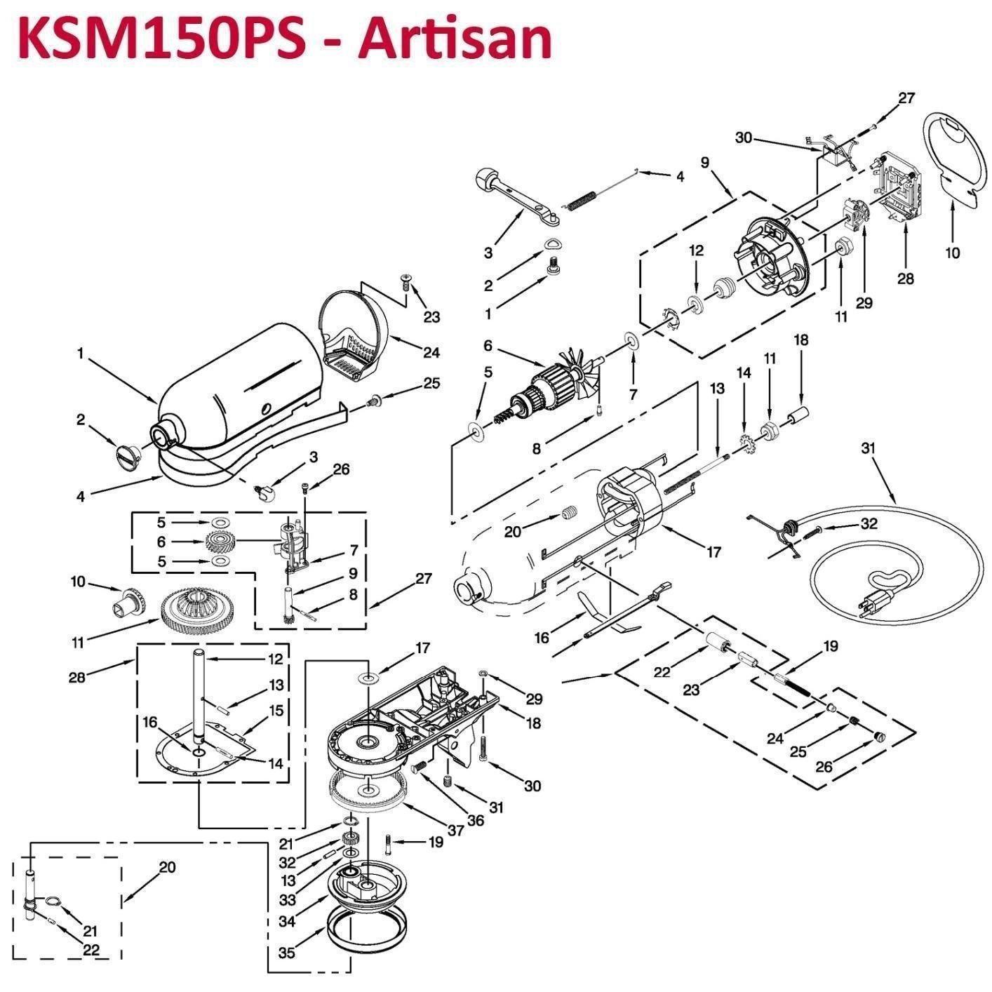 KitchenAid NSF Certified Commercial Series 8-Qt Bowl Lift Stand Mixer - KSM8990, Contour Silver customer photo 1
