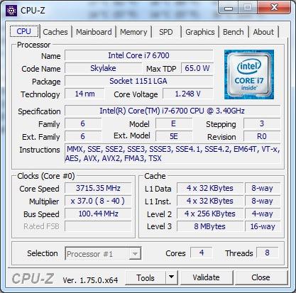 Intel Boxed Core I7-6700 FC-LGA14C 3.40 GHz 8 M Processor Cache 4 LGA 1155 BX80662I76700 customer photo 2