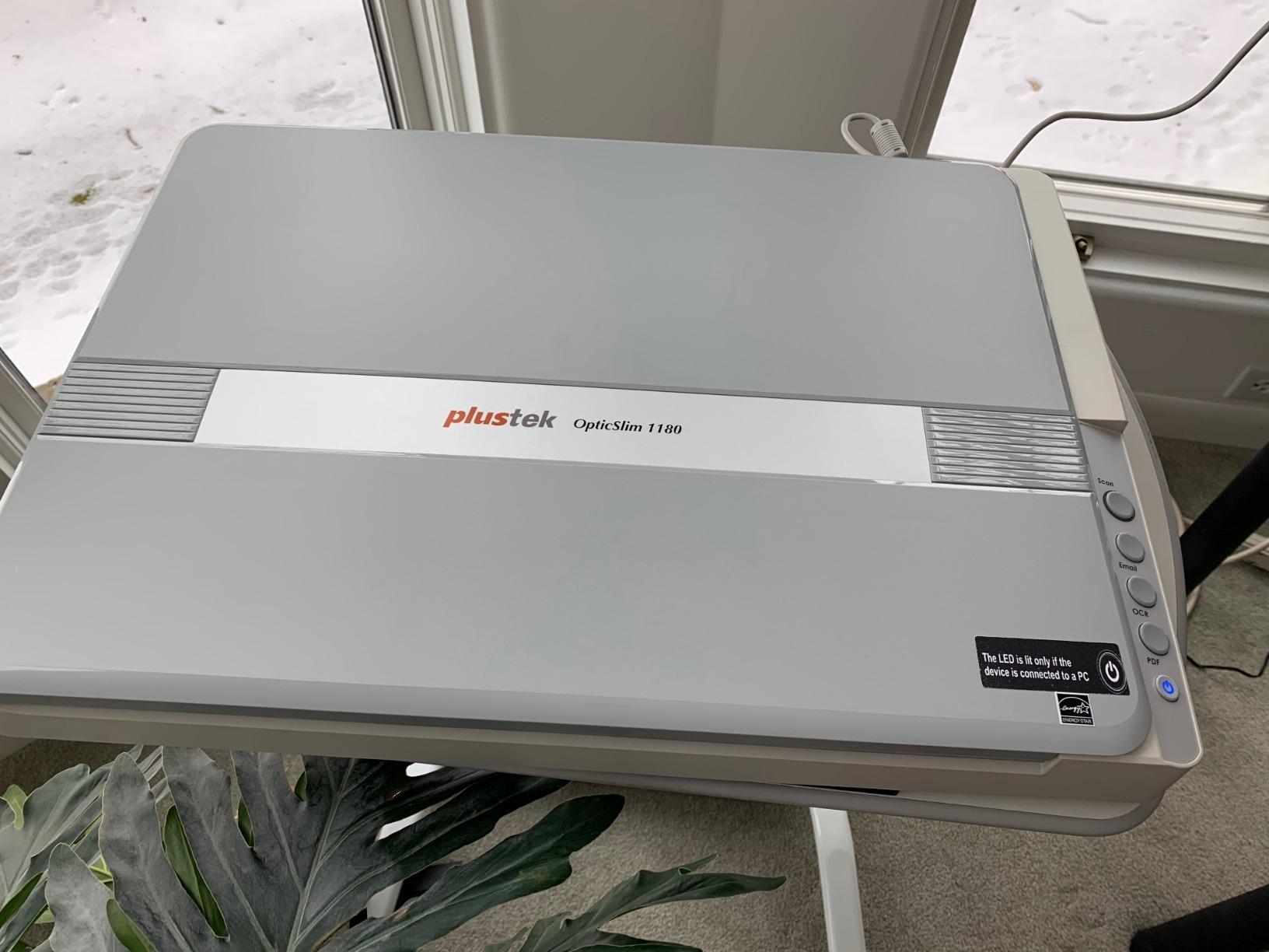 Plustek OS1180 - Flat Scanner for Graphics and Documents in A3 Format, Design Suitable for Libraries, Schools or Small Offices - Scanning A3 Documents in Approximately 9 Seconds | Scan Tabloid / Ledger / A3 Size paper by 300 DPI, Color in 8 second customer photo 2