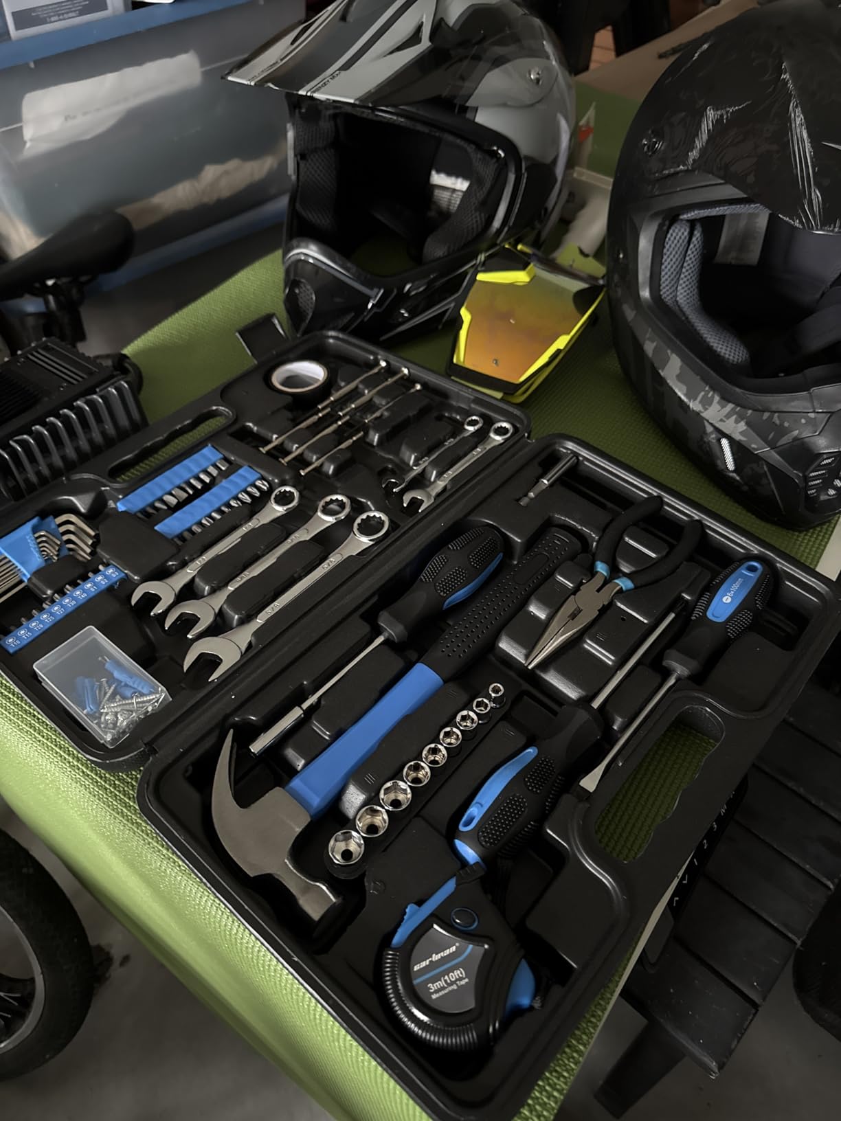 CARTMAN 148 Piece Automotive and Household Tool Set Perfect for Car Enthusiasts and DIY Home Repairs customer photo 1