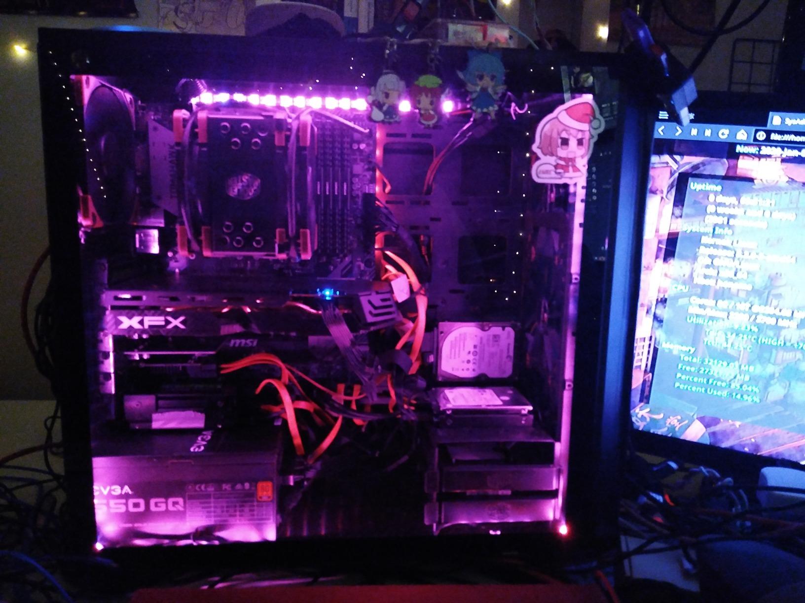 XFX Radeon RX 580 GTS XXX Edition 1386MHz OC+, 8GB GDDR5, VR Ready, Dual BIOS, 3xDP HDMI DVI, AMD Graphics Card (RX-580P8DFD6) customer photo 2