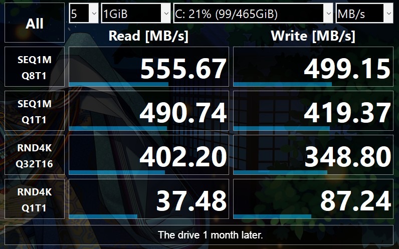 Crucial MX500 1TB 3D NAND SATA 2.5 Inch Internal SSD, up to 560MB/s - CT1000MX500SSD1 customer photo 1