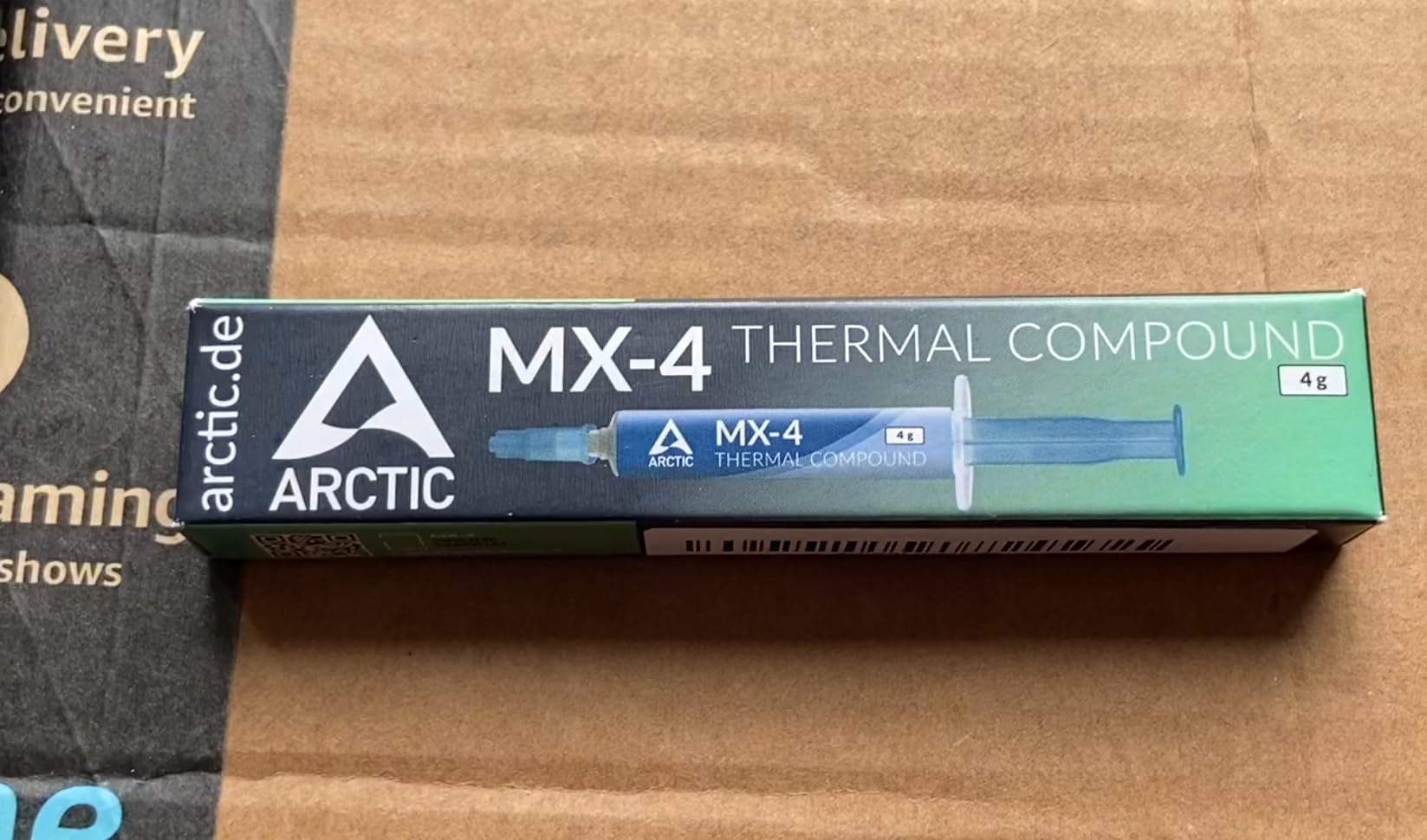 ARCTIC MX-4 (4 g) - Premium Performance Thermal Paste for All Processors (CPU, GPU - PC, PS4, Xbox), Very high Thermal Conductivity, Long Durability, Safe Application, Non-Conductive, Non-capacitive customer photo 2