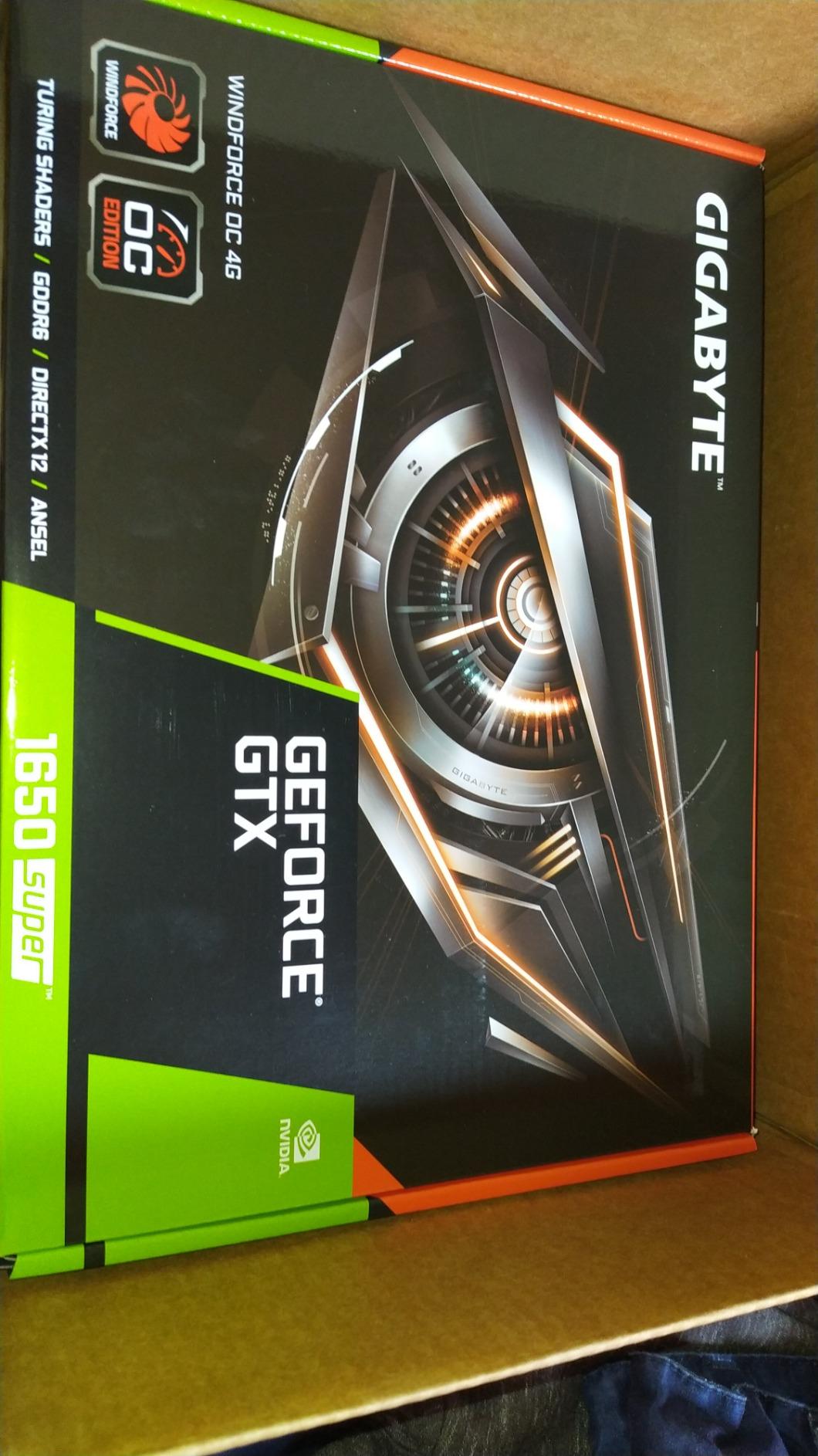 GIGABYTE Gv-N165SWF2OC-4GD GeForce GTX 1650 Super Windforce OC 4G Graphics Card, 2X Windforce Fans, 4GB 128-Bit GDDR6, Video Card customer photo 2