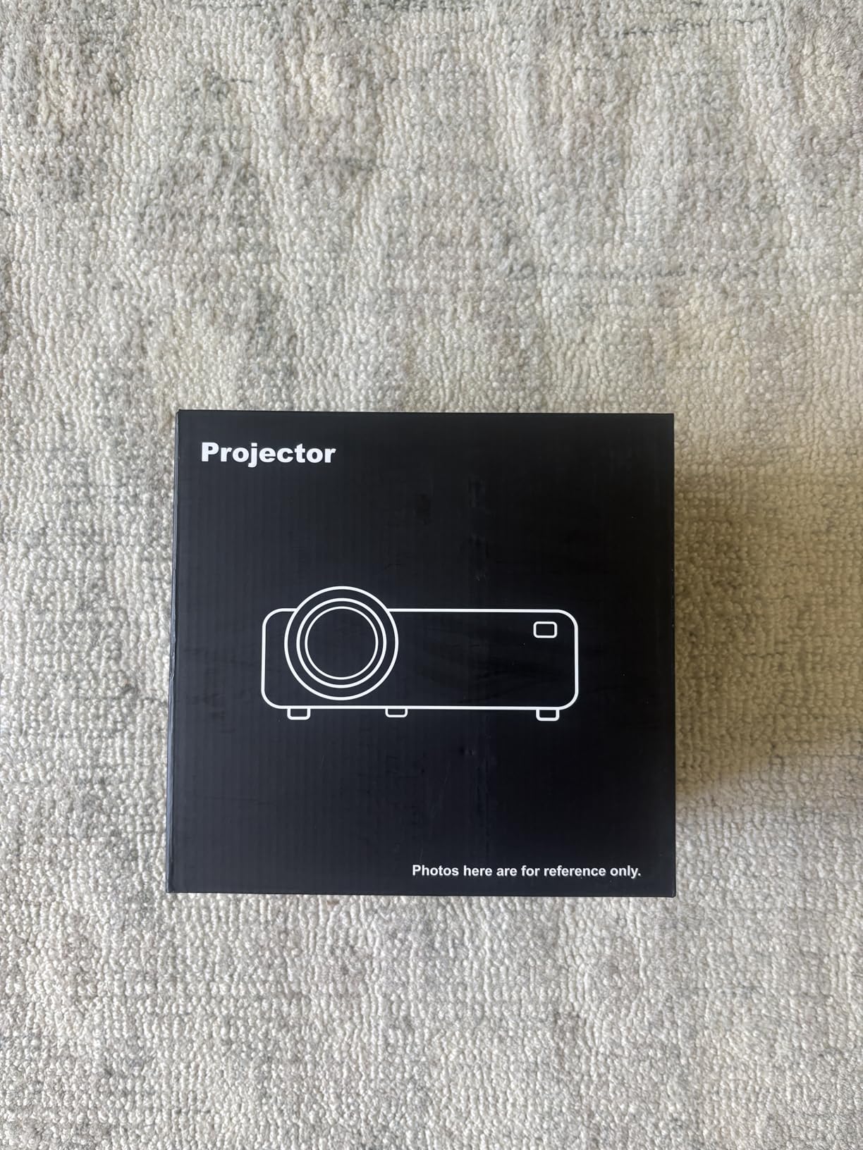 TMY 1080P Full HD Portable Mini Projector, Bluetooth Movie Projector, Compatible with TV Stick/Smartphone/PC/Game Console/HDMI/USB, Indoor & Outdoor Use, with Projector Screen customer photo 2