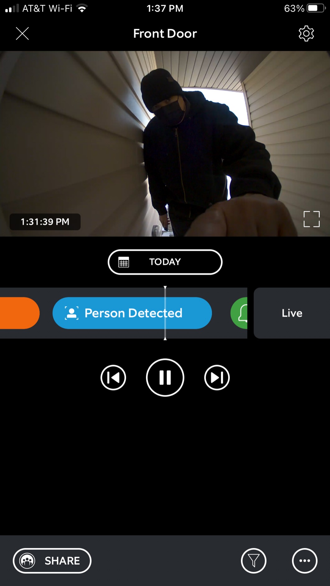 Ring Video Doorbell Wired, Home or business security, Two-Way Talk, advanced motion detection, HD camera and real-time alerts to monitor your front door (wiring required) customer photo 1
