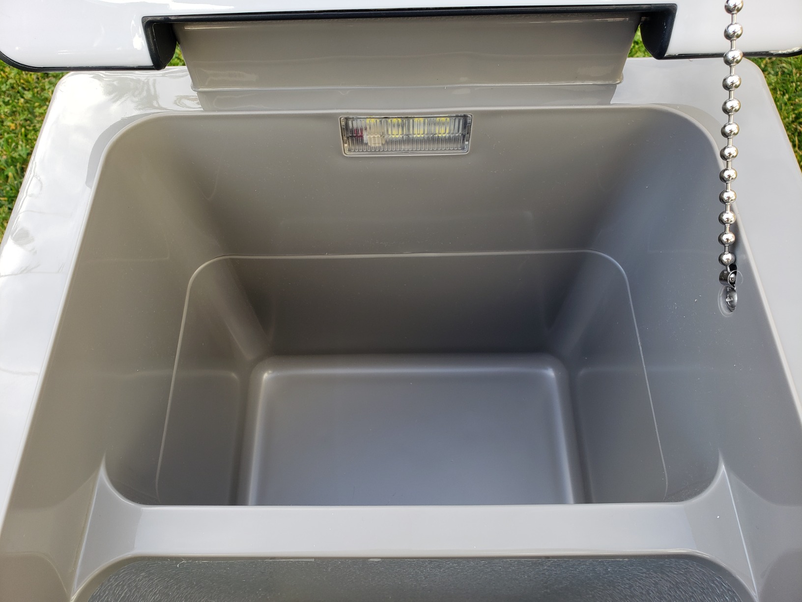 EUHOMY 12 Volt Refrigerator, 59QT(55L) Electric Cooler, 12V Fridge APP Control, 12V Cooler -4 degF~68 degF, Portable Freezer 12/24V DC 100-240V AC for Camping, Travel, Truck, Home customer photo 1